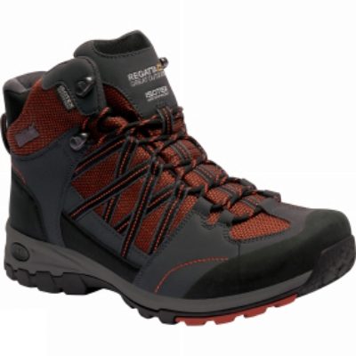 Regatta Mens Samaris Mid Boot Orange Umber / Briar Regatta Mens Samaris Mid Boot Orange Umber / Briar